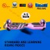 UL 2272 Certified 6.5" Hoverboard Bluetooth Speaker LED 2 Wheel Smart Electric Self Balancing Scooter Red+ Bag (WHEELS-UC6.5-PINK-CAMO)   